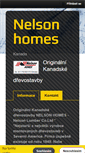 Mobile Screenshot of nelsonhomes.cz